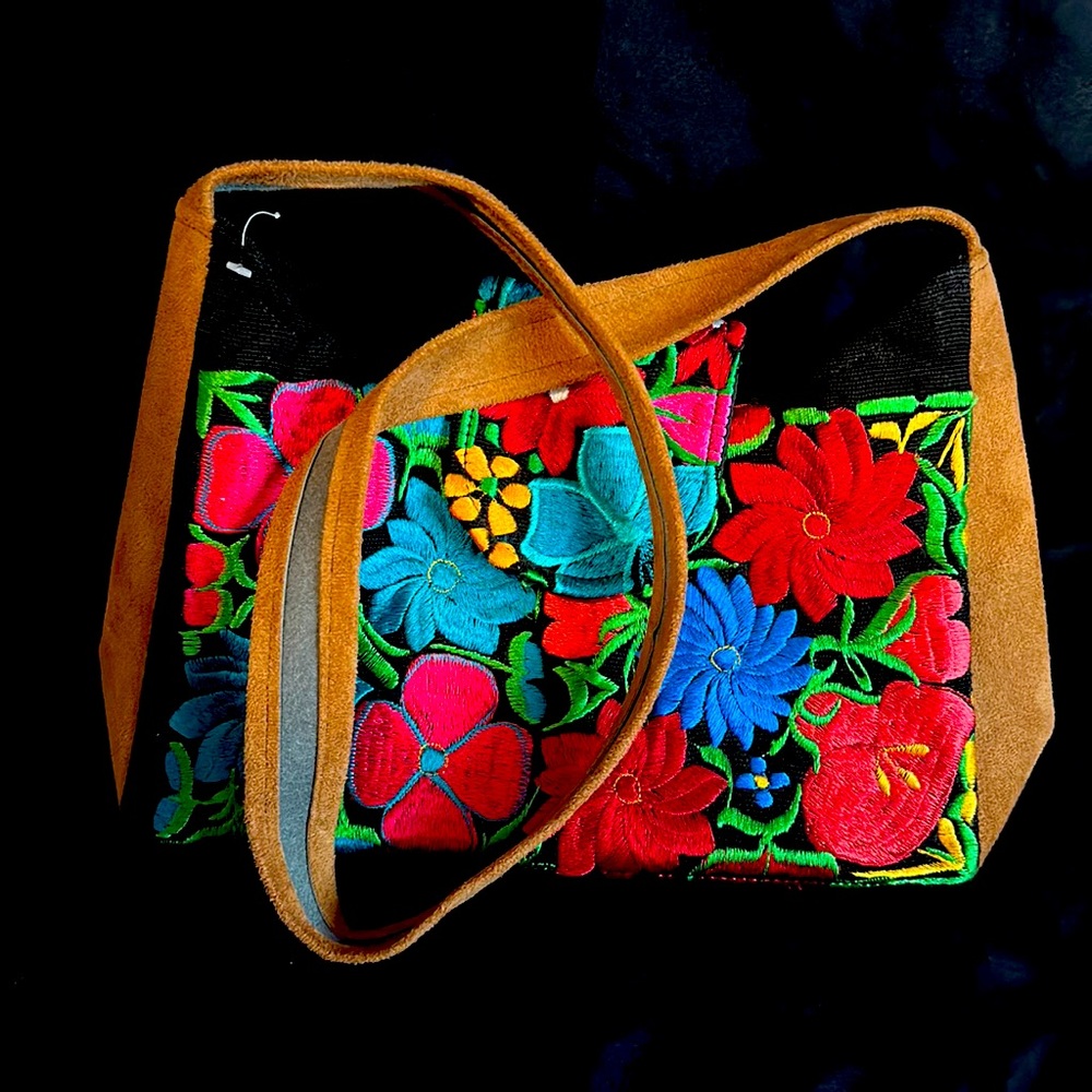 Hand Made in Oaxaca Embroidered Purse